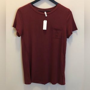 NWT Michelle by Comune Pocket Graphic Tee